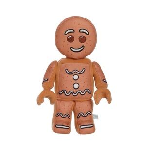 LEGO nwt Minifigure Gingerbread Man 9” Plush Character 5009321